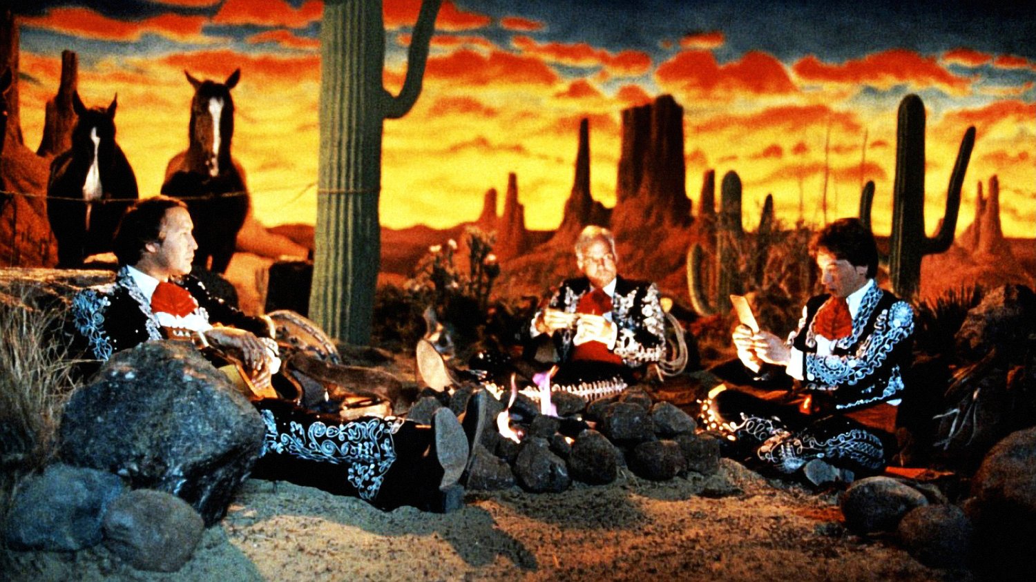 Three Amigos 1986 film review